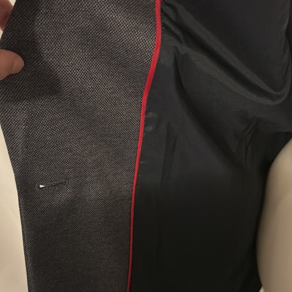 New without tag, blue long blazer, almost towards a little purple. Elbow pads - Picture 3 of 9